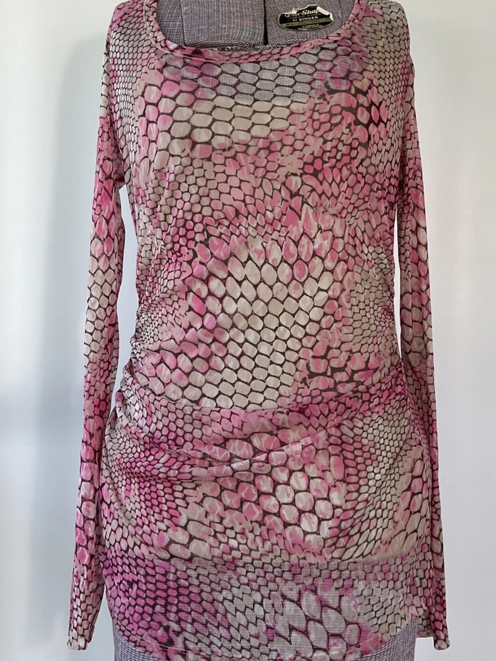 INC Womens 2-Piece  Chiffon Sheer Top & Cami Set Size Medium